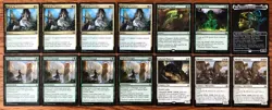 MTG Custom 60-Card Deck - Green-White POPULATE TOKENS - Go-Big Tokens - Image 1