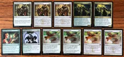 MTG Custom 60-Card Deck - Green-White POPULATE TOKENS - Go-Big Tokens - Image 2