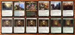 MTG Custom 60-Card Deck - Green-White POPULATE TOKENS - Go-Big Tokens - Image 3