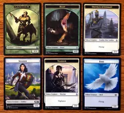 MTG Custom 60-Card Deck - Green-White POPULATE TOKENS - Go-Big Tokens - Image 5