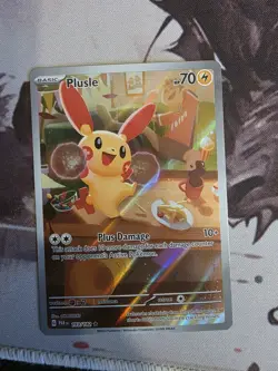 Plusle 193/182 Sv04: Paradox Rift Holo Illustration Rare Pokemon Card TCG - Image 1
