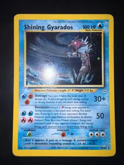 Pokemon Card Shining Gyarados (Secret Rare) 65/64 Neo Revelation Holo Eng - Image 2