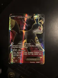 Umbreon EX Full Art XY Promo Black Gold Holo Pokemon Card – HP - Image 2