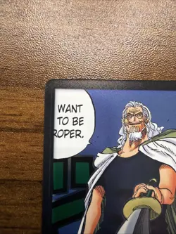Foil One Piece CG 5 Silvers Raleigh DON Card Legacy of the Master Alt Art - Image 3