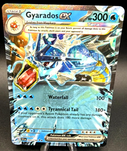 Pokemon TCG Gyarados ex Scarlet & Violet Base Set 045/198 Holo Double Rare Card - Image 1