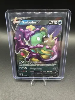 Garbodor V 100/203 Evolving Skies Ultra Rare Holo Pokemon TCG Card NM - Image 3