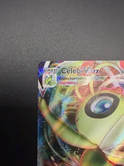 Celebi VMAX 008/198 Chilling Reign Pokemon TCG NM Ultra Rare Holo Full Art Card - Image 2