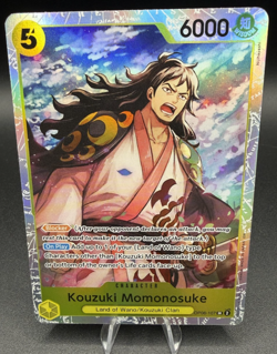 Kouzuki Momonosuke OP06-107 SR - One Piece Card Game - Wings of the Captain - NM - Image 1