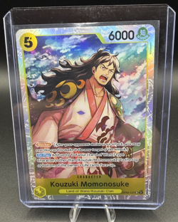 Kouzuki Momonosuke OP06-107 SR - One Piece Card Game - Wings of the Captain - NM - Image 2