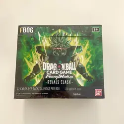 Dragon Ball Card Game Fusion World FB06 Booster Box Rivals Clash ENG SEALED - Image 1