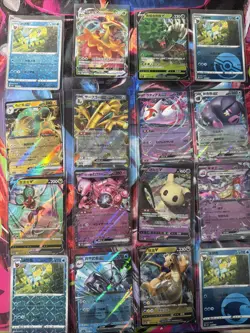 Pokemon 16 Card Lot nm V Max Mega Amazing Ex HOLO Rare Hits Only B52 - Image 1