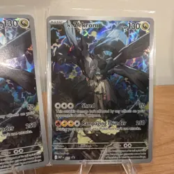 Pokemon Basic N's Zekrom MEP 037 Holo Card Lot 6 Cards English Collectible - Image 2