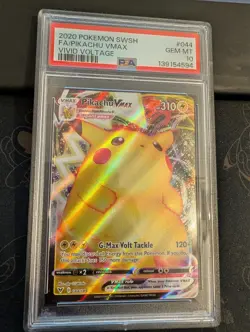 Pikachu VMAX #044/185 - Vivid Voltage - Pokemon Card - PSA 10 - Image 4