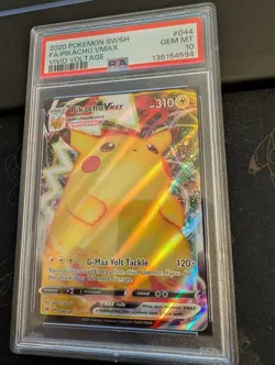 Pikachu VMAX #044/185 - Vivid Voltage - Pokemon Card - PSA 10 - Image 5