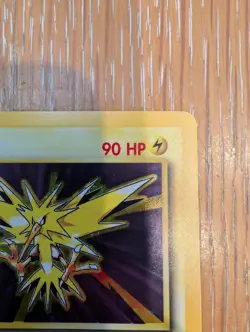 Pokemon TCG Zapdos Base Set Holo Unlimited Rare Card 16/102 LP Condition - Image 4