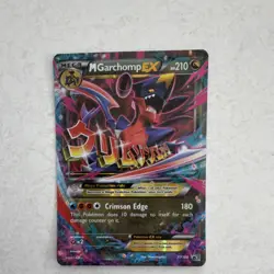 M Garchomp EX XY168 XY Promo Holo Mega Dragon Pokemon TCG English Card - Image 1