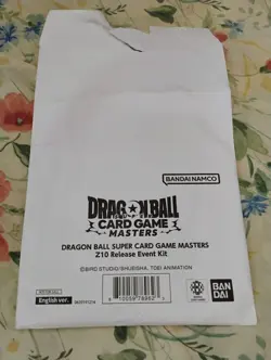 Dragon Ball Masters Card Game Z10 Release Event Kit - envelope opened. - Image 1