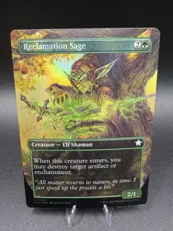 Reclamation Sage (Borderless) - FOIL - [Foundations] Magic MTG NM 🌳 - Image 1
