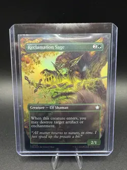 Reclamation Sage (Borderless) - FOIL - [Foundations] Magic MTG NM 🌳 - Image 3
