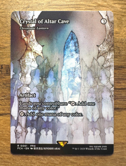 Magic MTG Final Fantasy Crystal of Altar Cave #61 *NON-FOIL* Through The Ages - Image 1