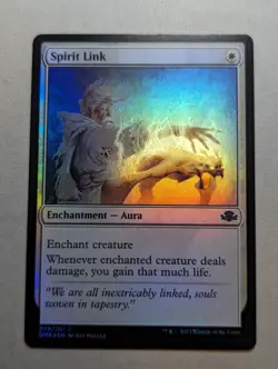 MTG - DMR Dominaria Remastered - C 029/261 - FOIL - Spirit Link - Image 1