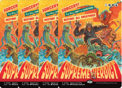 Set 4x Supreme Verdict - MtG SLP-EN - Image 1