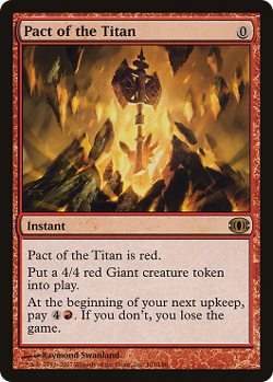 Magic MTG - Pact of the Titan - Vision de l'avenir - MINT/NMINT - EN - Image 1