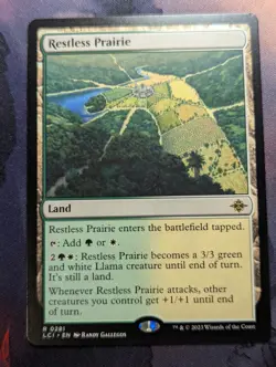 Restless Prairie- LCI - 0281 - MTG - TCG Card - Image 1