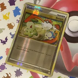 Pokemon Switch Reverse Holofoil 102/123 Uncommon HeartGold SoulSilver - Image 1