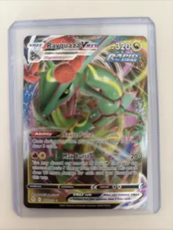 Pokemon Rayquaza VMAX 111/203 SWSH07: Evolving Skies Ultra Rare Holo - Image 1