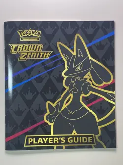 Crown Zenith Player’s Guide Booklet From Elite Trainer Box Pokemon - Image 1
