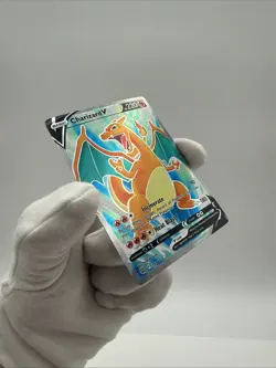 Pokemon Charizard V (Full Art) 153/172 Swsh09: Brilliant Stars Holo - Image 3