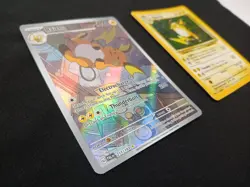 Raichu Pokemon Card Lot Of 2 Base Set # 14/102 & 211/193 Illustration Rare NM - Image 2