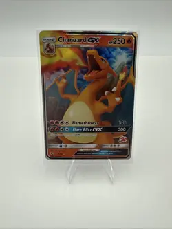 Pokemon Charizard GX 9/68 Hidden Fates Holo - STAMPED - Image 1