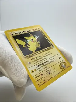 Pokemon Lt. Surge's Pikachu 081/132 Gym Heroes - Image 3