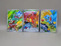 Pokemon TCG First Partner Illustration Collection Series 1 Kanto GEN 1 Starters - Image 1