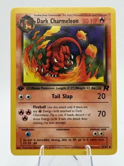 Dark Charmeleon 32/82 Pokemon Team Rocket 1st edition Non Holo - Image 1