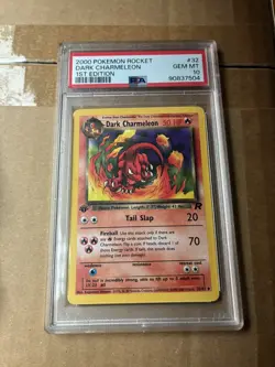 2000 Pokemon Rocket 32 DARK CHARMELEON 1ST Edition, PSA 10 GEM MINT - Image 1