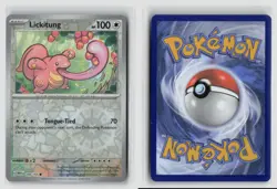 Lickitung #108/165 Sv Scarlet & Violet 151 Reverse Holo Pokemon TCG NM - Image 3