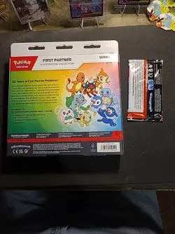 Pokemon TCG First Partner Illustration Collection plus 1 sealed promo pack - Image 2