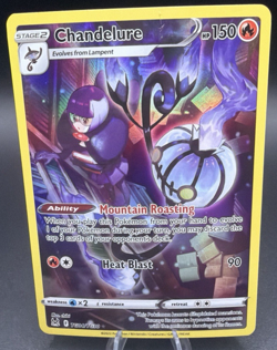 Chandelure Pokemon Lost Origin Full Art Trainer Gallery TG04 Ultra Rare - Image 1