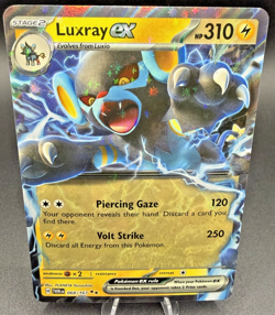 LUXRAY EX 068/167 TWILIGHT MASQUERADE POKEMON (DOUBLE RARE, NM) - Image 1