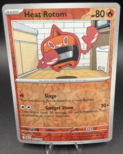 Pokemon TCG Destined Rivals Heat Rotom Reverse Holo 43/182 - Image 1