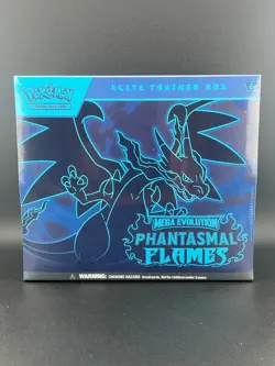 Pokemon TCG: Mega Evolution Phantasmal Flames ETB FREE SHIPPING - Image 1