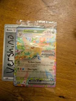 Pokemon Leafeon ex - (Prismatic Evolutions Stamp) 006/131 Promo Factory Sealed - Image 1