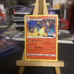 Pokemon TCG Charizard Prize Pack Series One 025/185 Regular Rare - Image 1