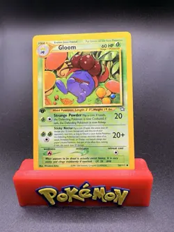 Pokemon TCG Gloom 36/111 Neo Genesis Regular 1st Edition NM - Image 1
