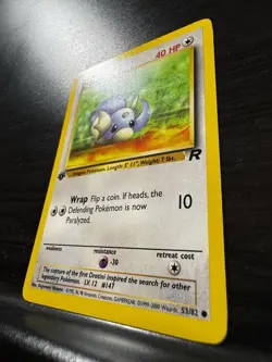 Pokemon TCG | Dratini - 53/82 | Team Rocket | 1st Edition | NM - Image 3