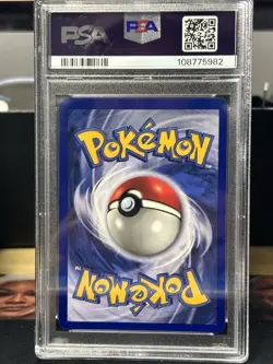 1999 Pokemon Lapras #10 Fossil Holo 1st Edition PSA 8 - Image 2
