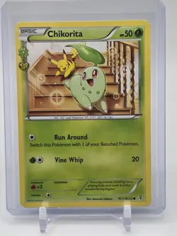 Chikorita RC1/RC32 Radiant Collection Generations Regular Pokemon Card 2018 NM - Image 1